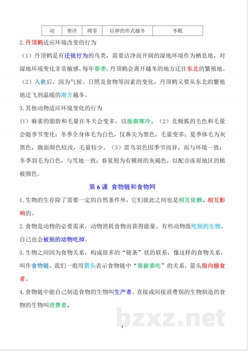 2025年新教科版五年级下册科学全册知识点