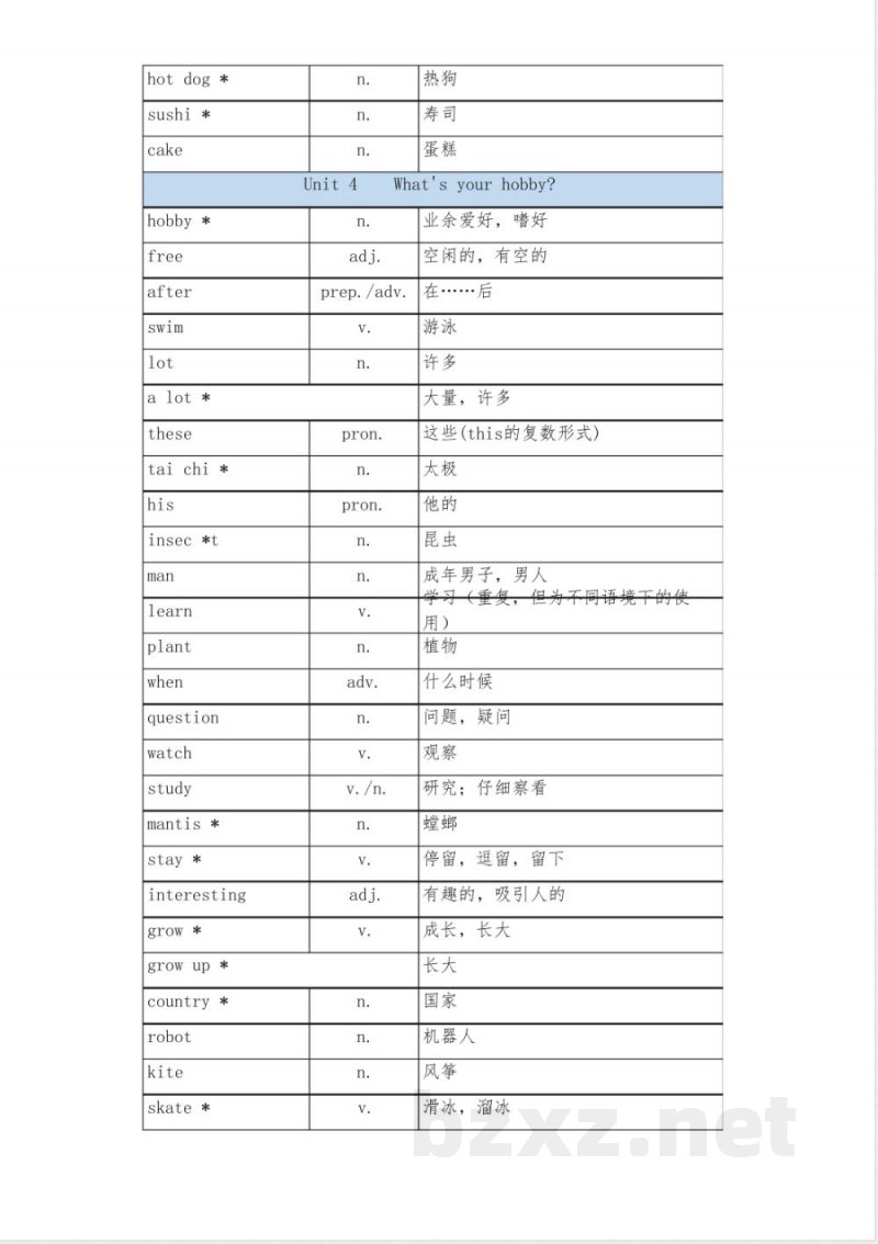 外研版(2024版)小学英语三年级_下册(三年级起点)