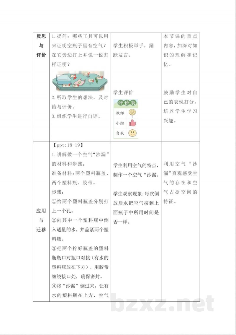 2.1 空瓶不空 教案 课件2025大象版科学一年级下册 2.1 空瓶不空 教案 课件2025大象版科学一年级下册