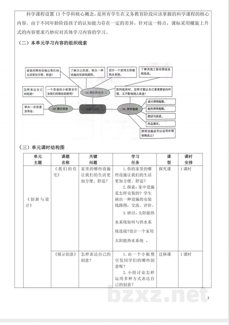 青岛版五年级科学下册第七单元创新与设计大单元教学设计 青岛版五年级科学下册第七单元创新与设计大单元教学设计