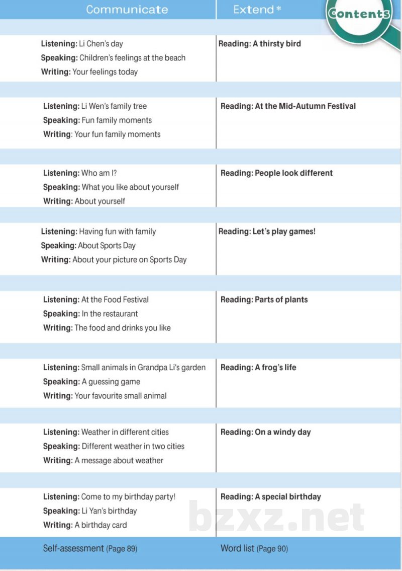 2024新沪教版英语（三年级起点）三年级上册电子教材课本