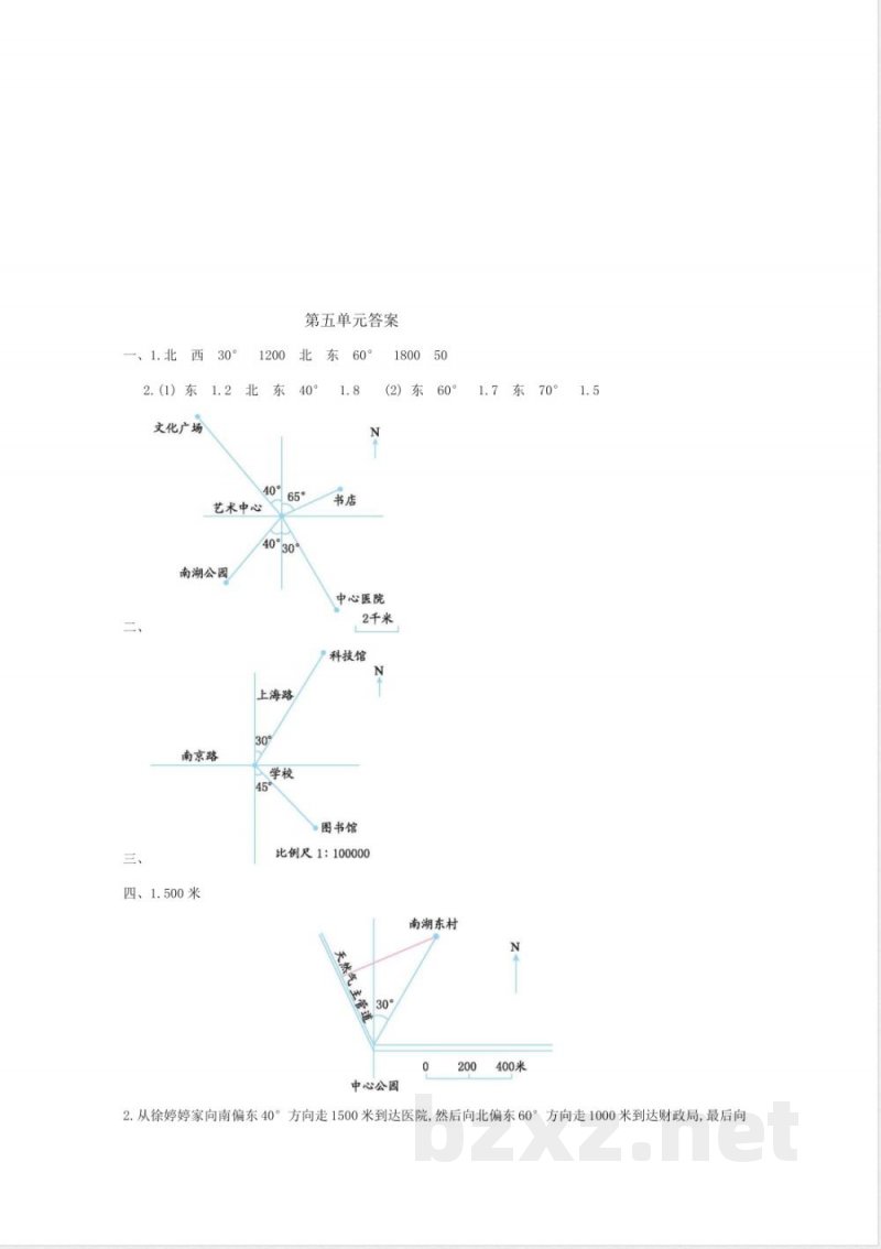 六年级下册数学单元测试-第五单元-苏教版(1)