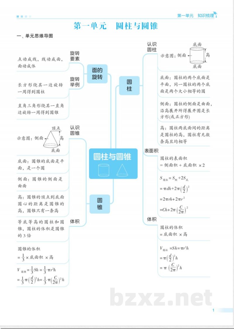六年级北师版数学下册期末单元归类复习 六年级北师版数学下册期末单元归类复习