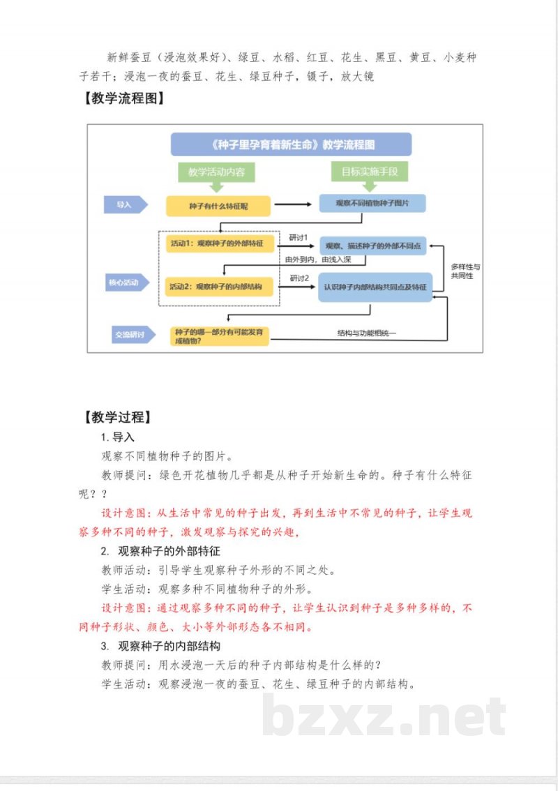 教科版科学四年级下册全册教学设计教案