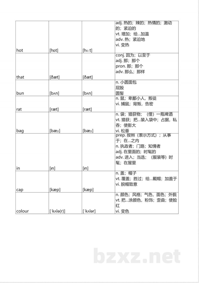 科普版三年级起点三年级上册英语单词表 带美音 英音英标 科普版三年级起点三年级上册英语单词表 带美音 英音英标