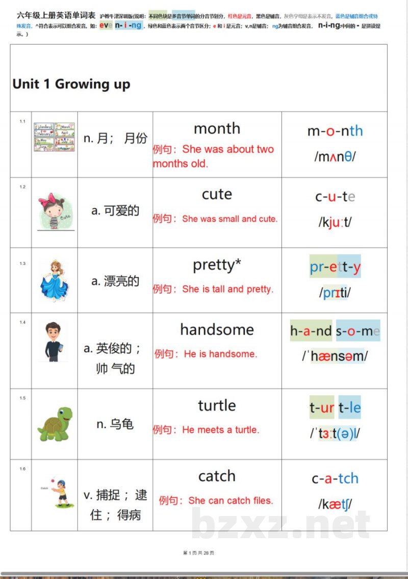 六年级上册英语(沪教牛津深圳版)(OCR) 六年级上册英语(沪教牛津深圳版)(OCR)