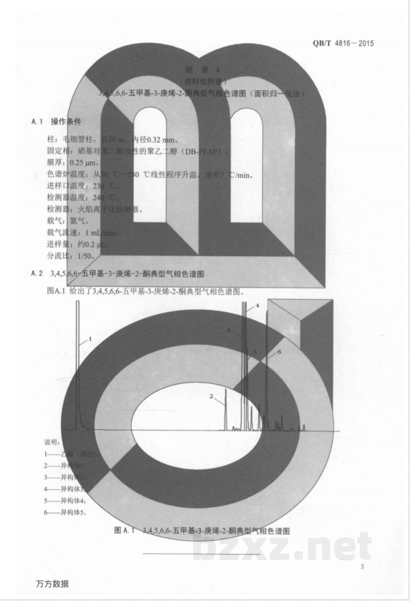 QB/T 4816-2015香料 3,4,5,6,6-五甲基-3-庚烯-2-酮 