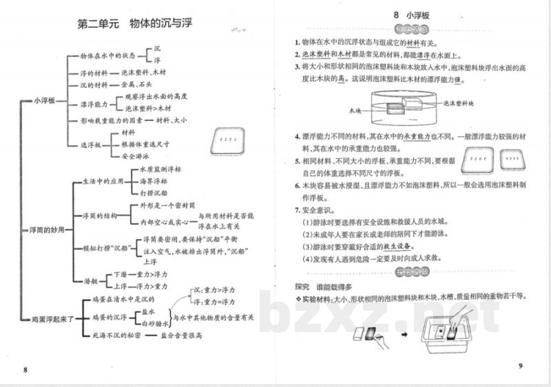 粤教版（25秋）小学科学五年级上册基础知识总结（全册）