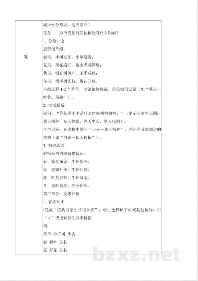 2.7 柿子熟了(教学设计)科学青岛版二年级上册(新教材) 2.7 柿子熟了(教学设计)科学青岛版二年级上册(新教材)