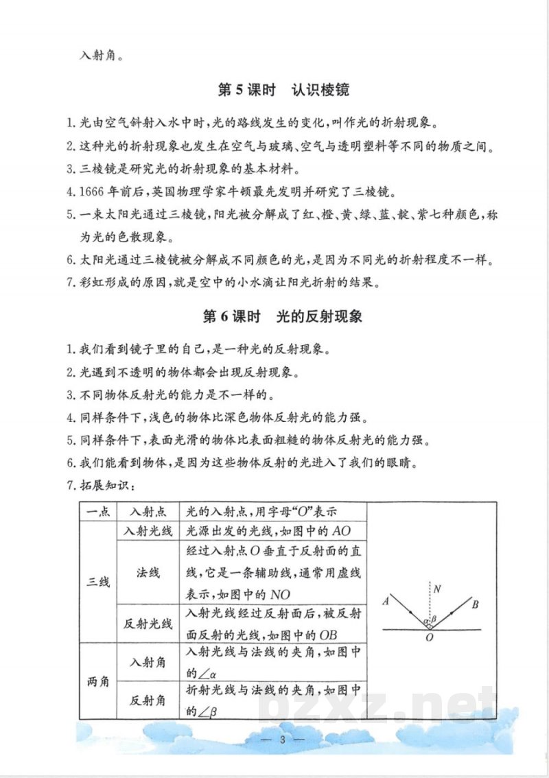 教科版25秋小学科学五年级上册单元知识整理 教科版25秋小学科学五年级上册单元知识整理