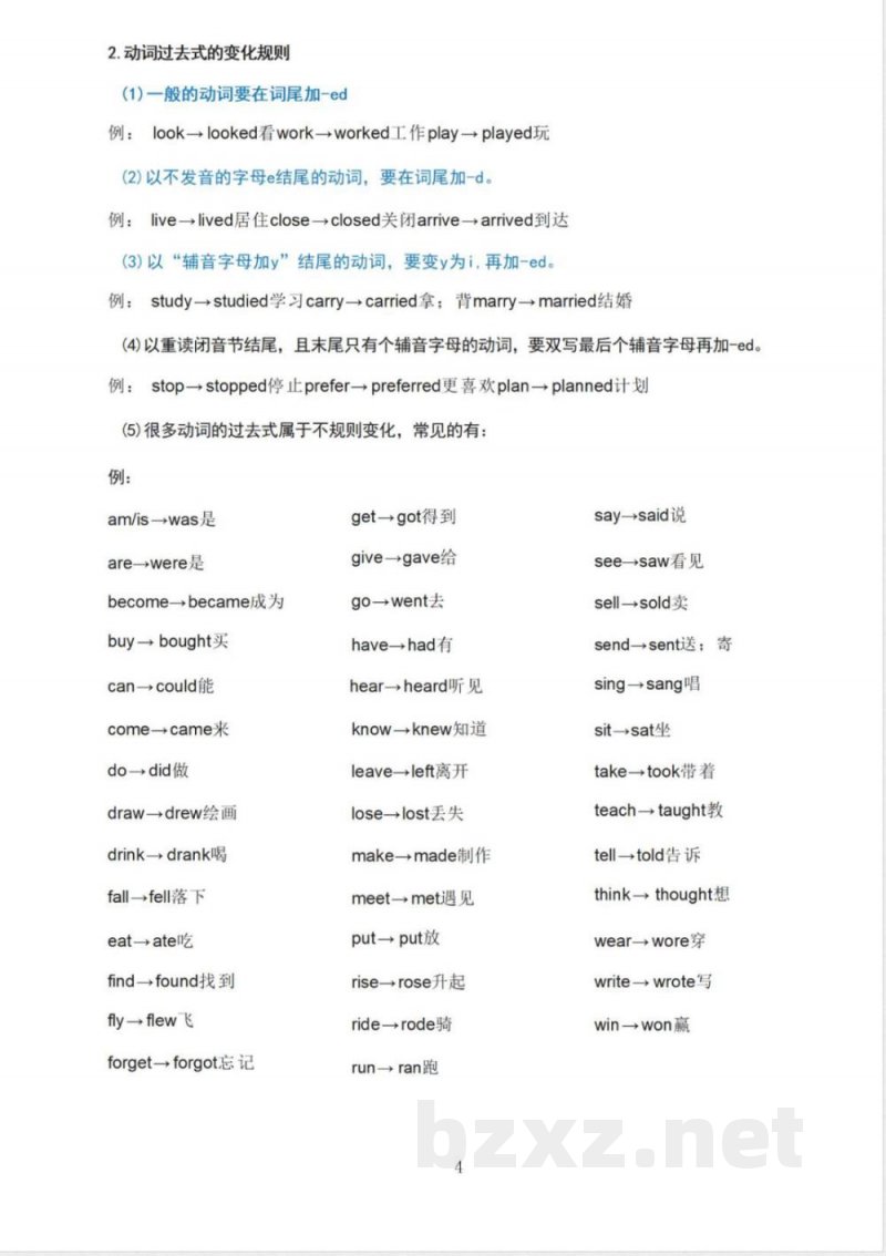 开心版广东小学六年级英语上册第六单元Unit 6知识梳理汇总