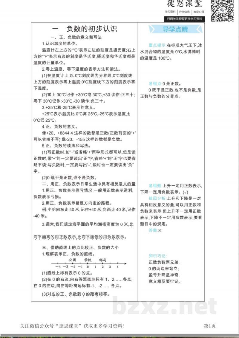 五年级上册数学苏教版知识要点