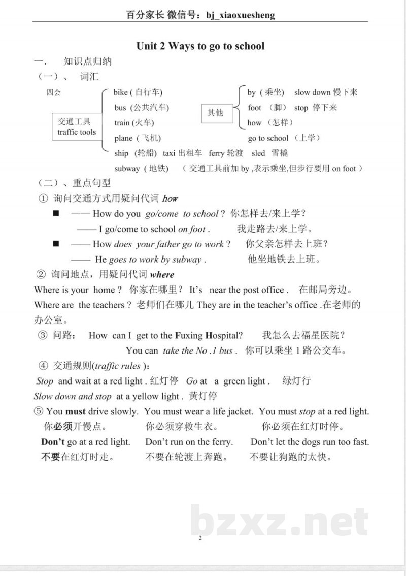 小学英语知识点-PEP小学英语六年级上册知识点归纳 小学英语知识点-PEP小学英语六年级上册知识点归纳