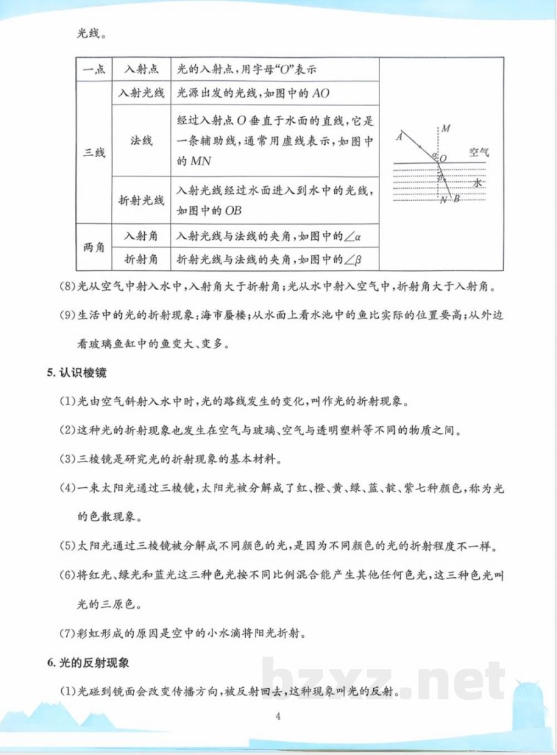 教科版25秋小学科学五年级上册单元知识点 教科版25秋小学科学五年级上册单元知识点