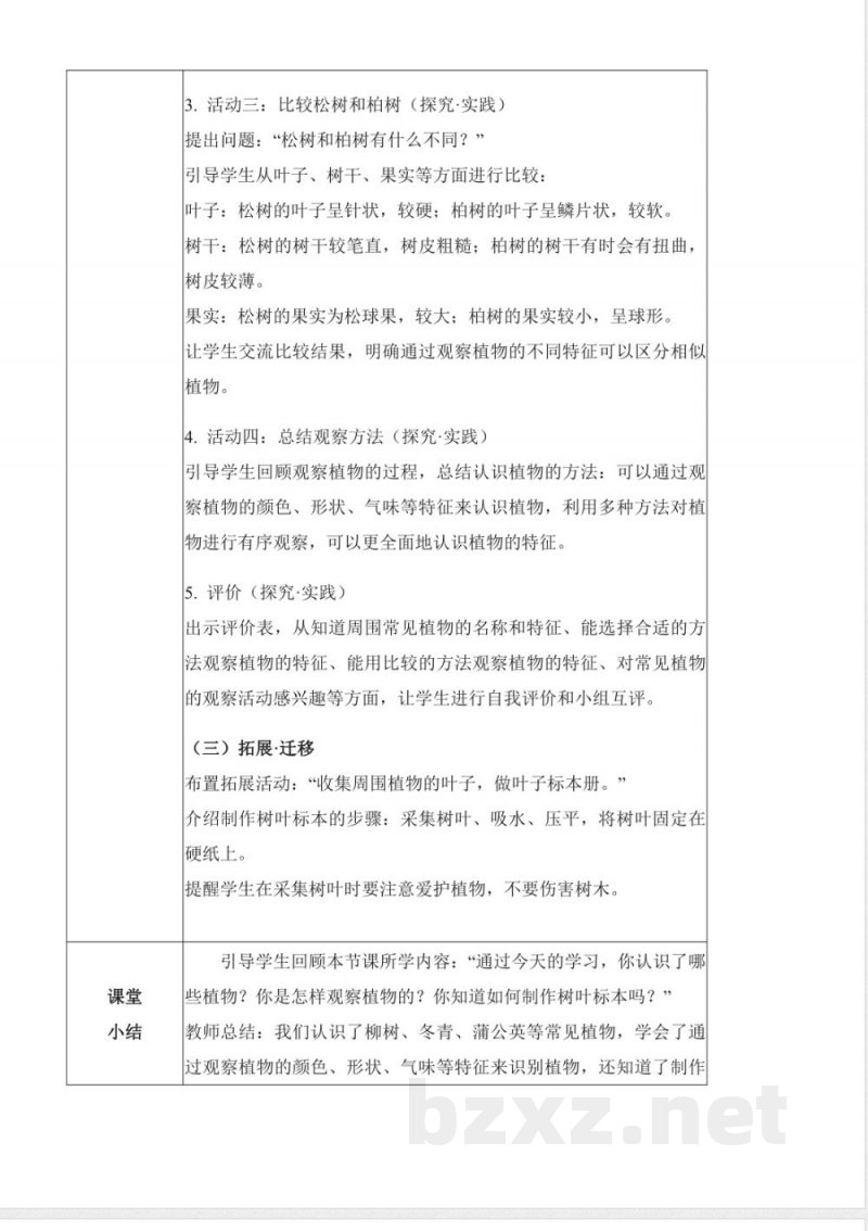 2025青岛版二年级科学上册全册核心素养教学设计教案 2025青岛版二年级科学上册全册核心素养教学设计教案