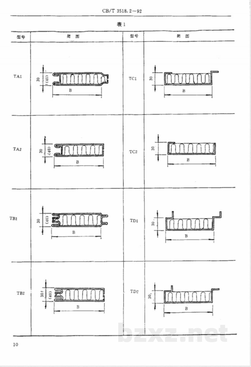 CB/T 3518.2-1992 复合岩棉板耐火舱室 天花板