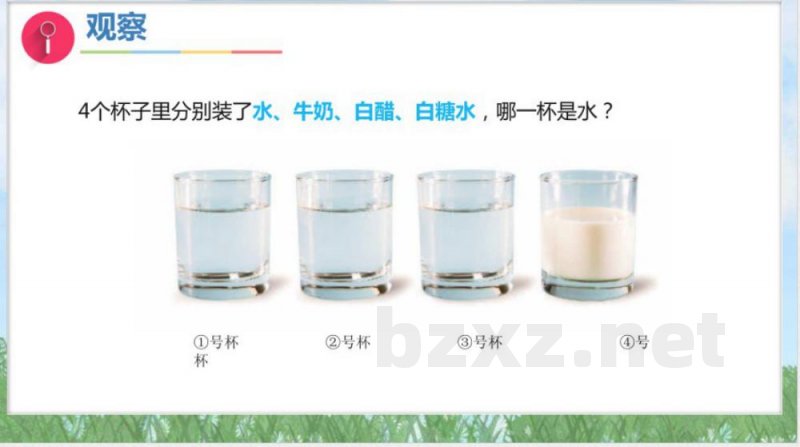 4《水是什么样的》课件 科学一年级下册（苏教版2024）