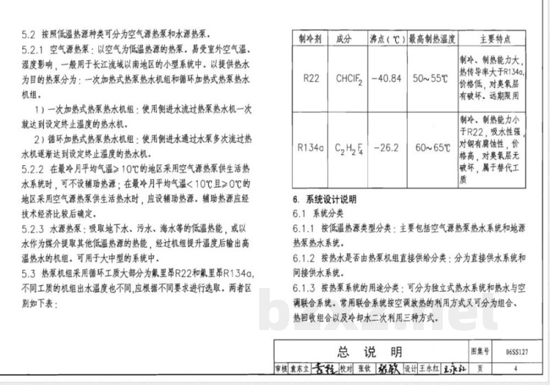 06SS127 热泵热水系统选用与安装 06SS127 热泵热水系统选用与安装