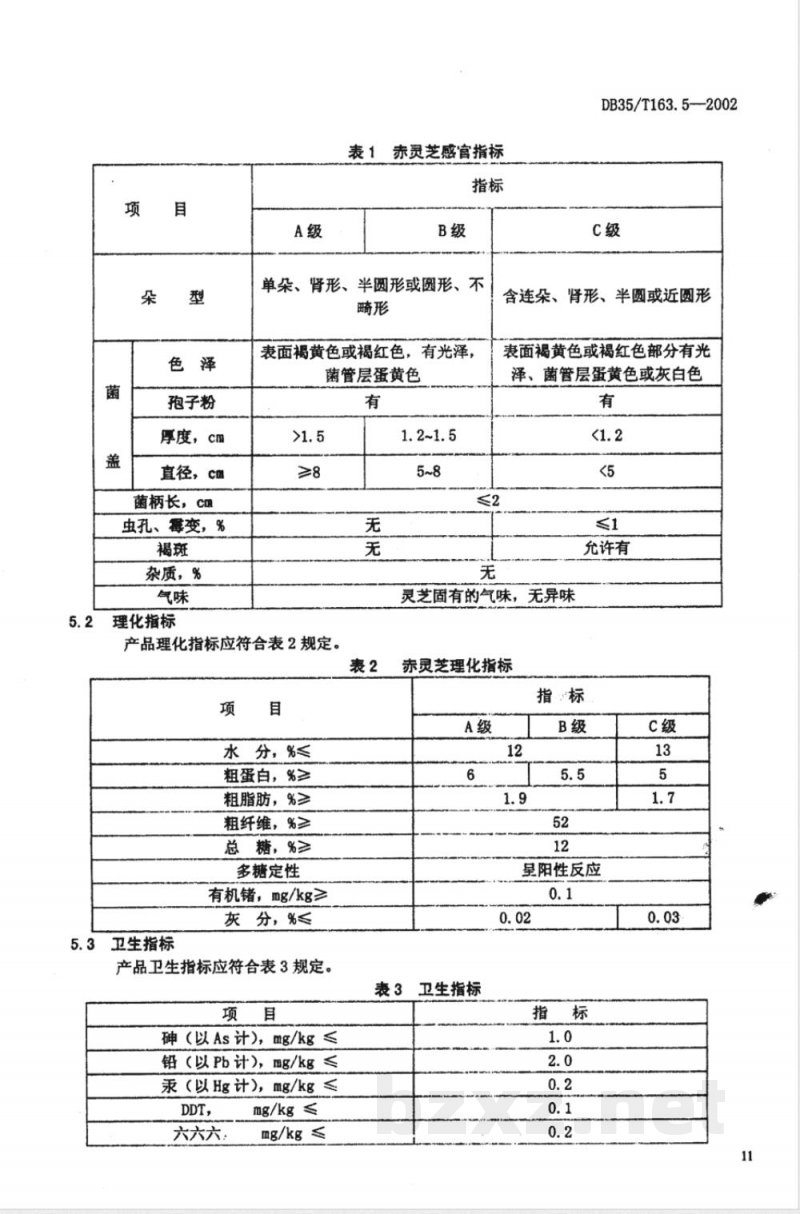 DB35/T 163.5-2002浦城原木赤灵芝标准综合体浦城原木赤灵芝 DB35/T 163.5-2002浦城原木赤灵芝标准综合体浦城原木赤灵芝