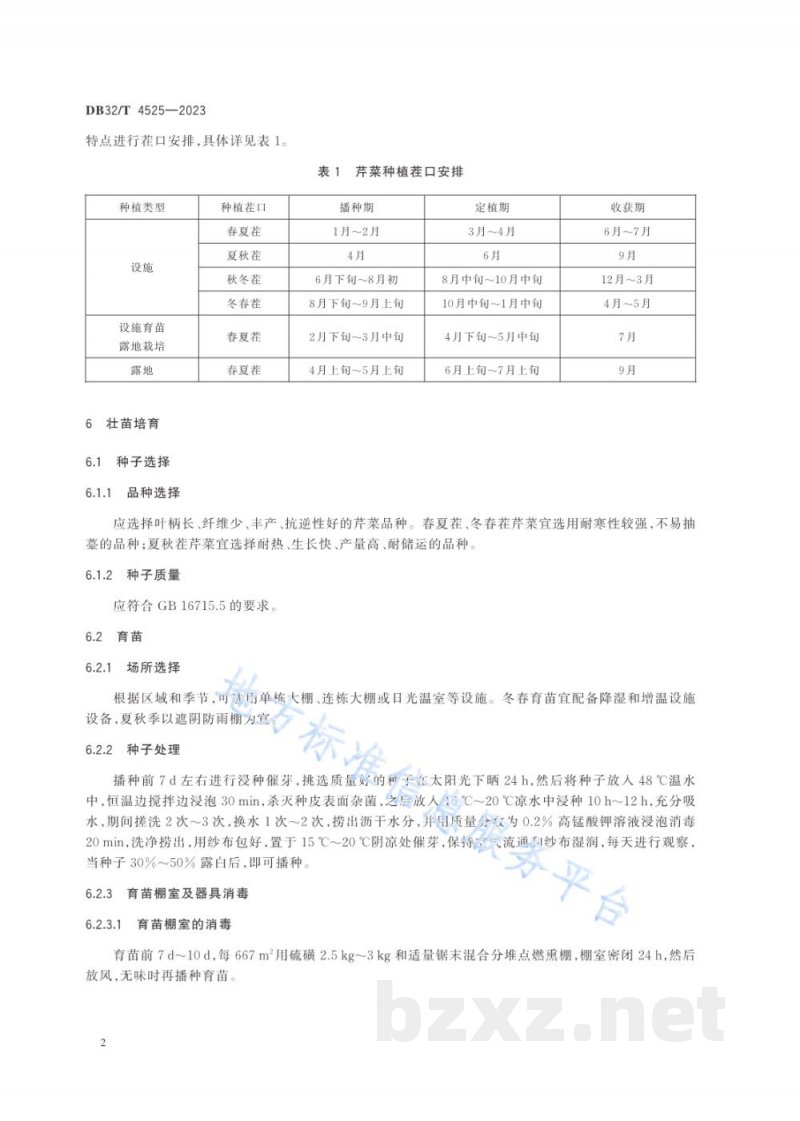 DB32/T 4525-2023芹菜控药残全程绿色生产技术规程