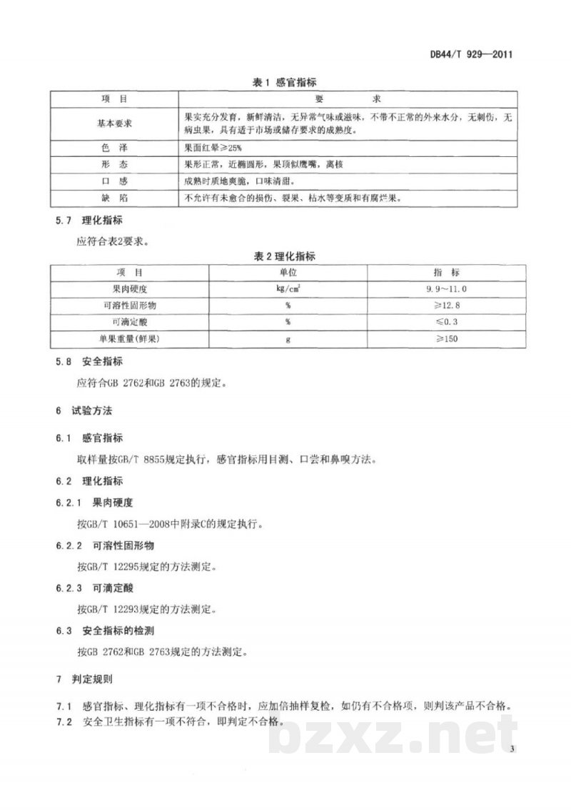DB44/T 929-2011地理标志产品 九仙桃