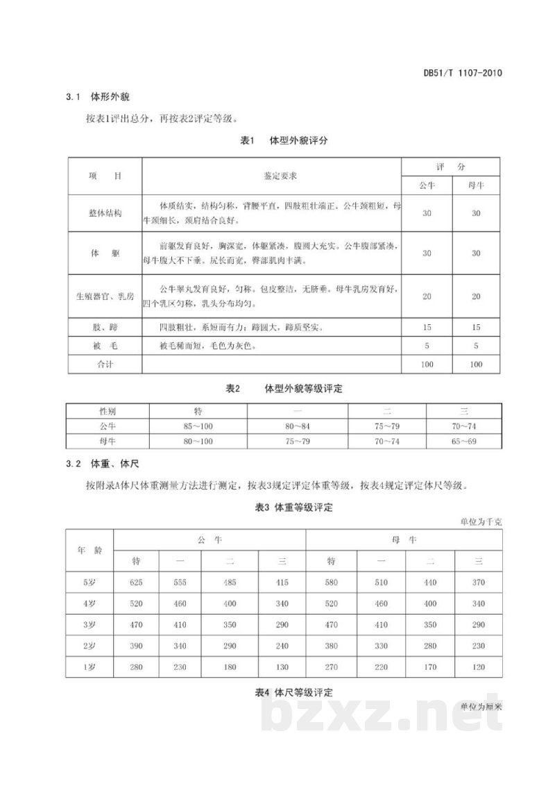 DB51/T 1107-2010德昌水牛 DB51/T 1107-2010德昌水牛