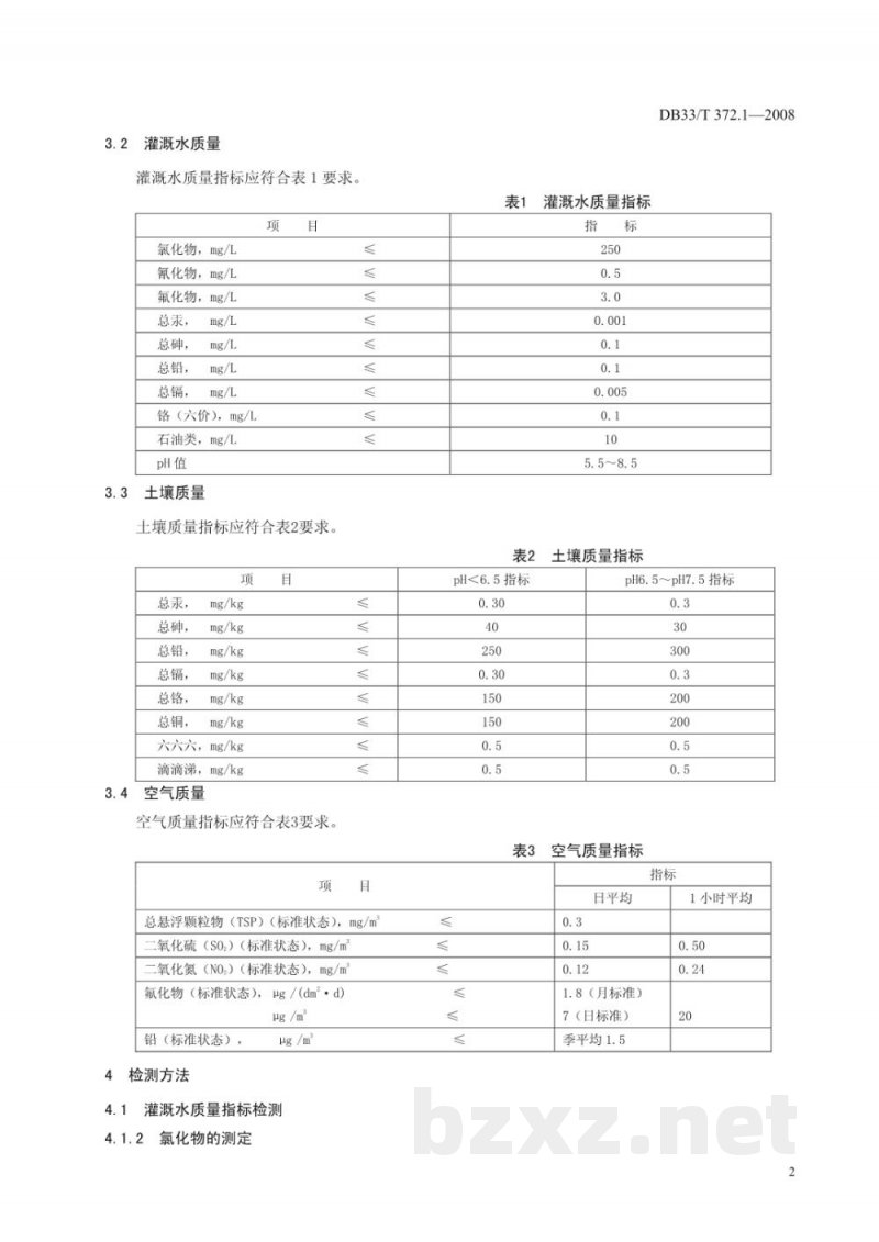 DB33/T 372.1-2008无公害杨梅 第1部分:产地环境要求 DB33/T 372.1-2008无公害杨梅 第1部分:产地环境要求