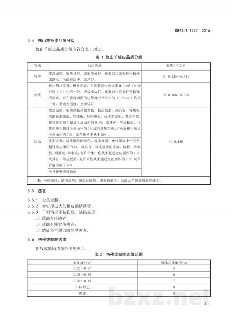 DB41/T 1323-2016地理标志产品 槐山羊板皮(槐皮) DB41/T 1323-2016地理标志产品 槐山羊板皮(槐皮)