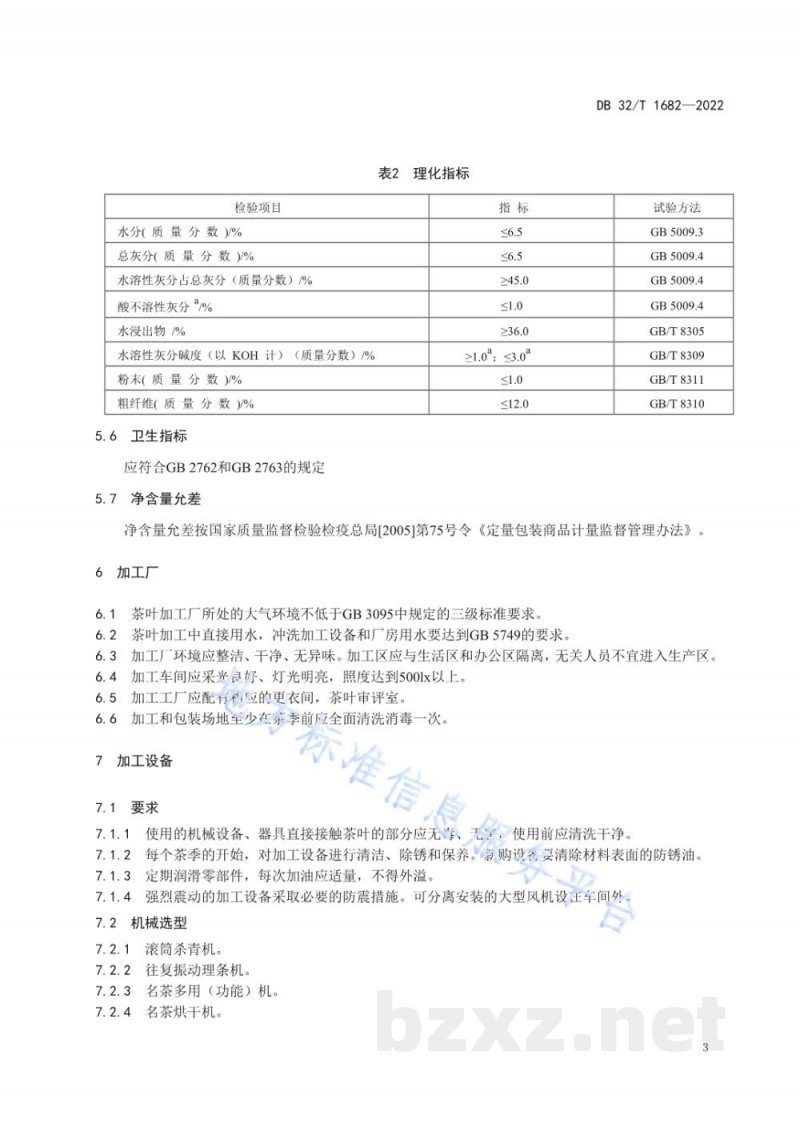 DB32/T 1682-2022绿杨春茶 茶叶加工技术规程 DB32/T 1682-2022绿杨春茶 茶叶加工技术规程