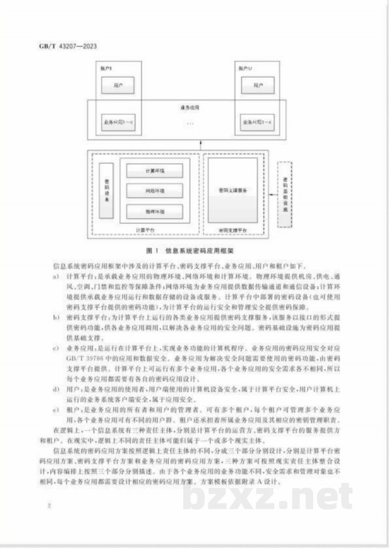 GB/T 43207-2023信息安全技术 信息系统密码应用设计指南 GB/T 43207-2023信息安全技术 信息系统密码应用设计指南