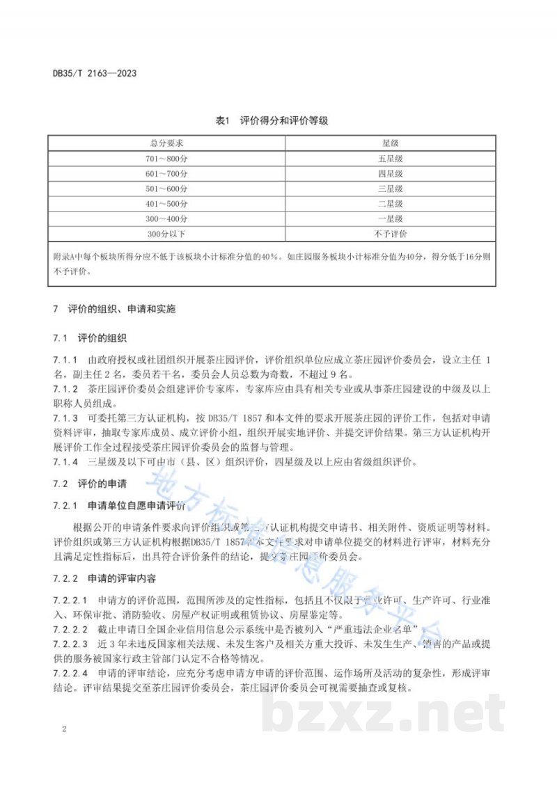 DB35/T 2163-2023茶庄园建设评价 DB35/T 2163-2023茶庄园建设评价