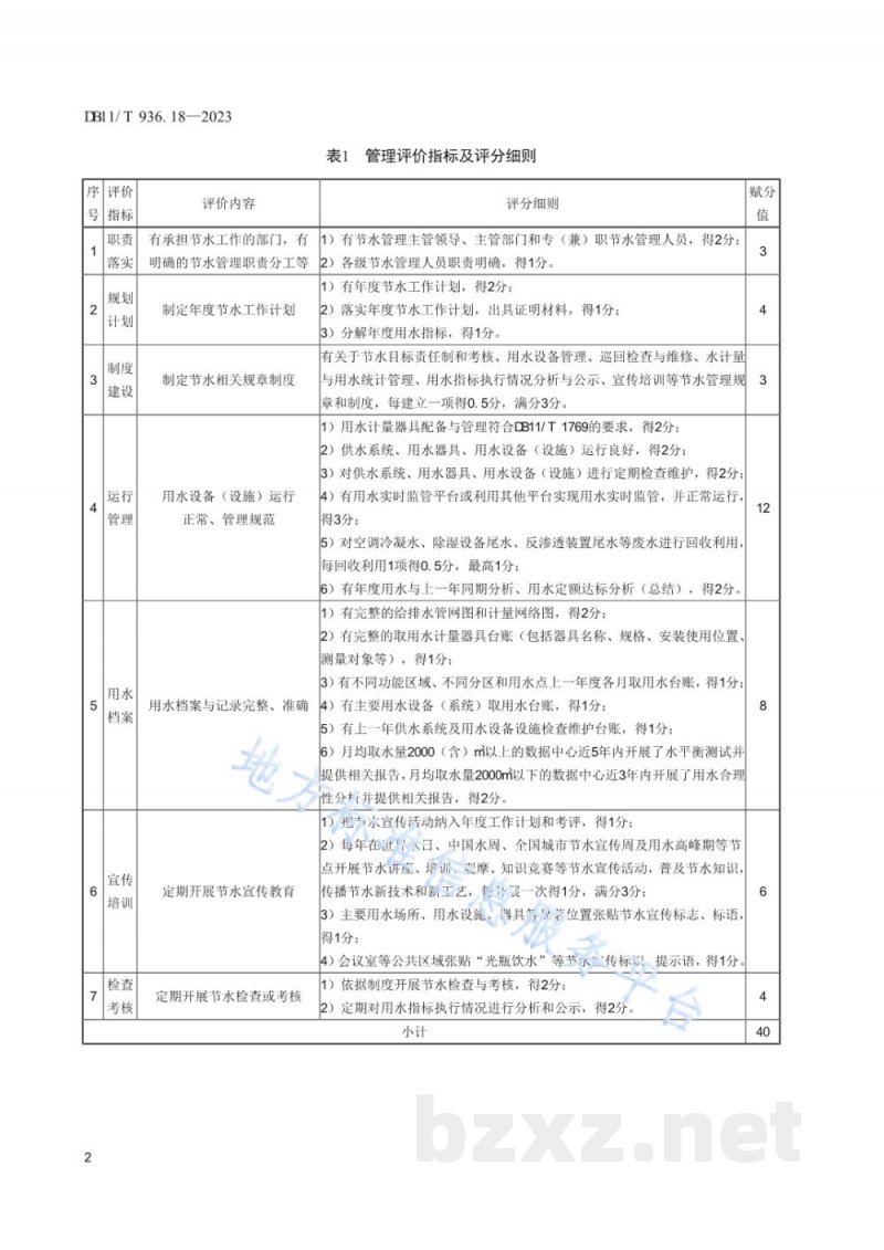 DB11/T 936.18-2023节水评价规范 第18部分:数据中心 DB11/T 936.18-2023节水评价规范 第18部分:数据中心