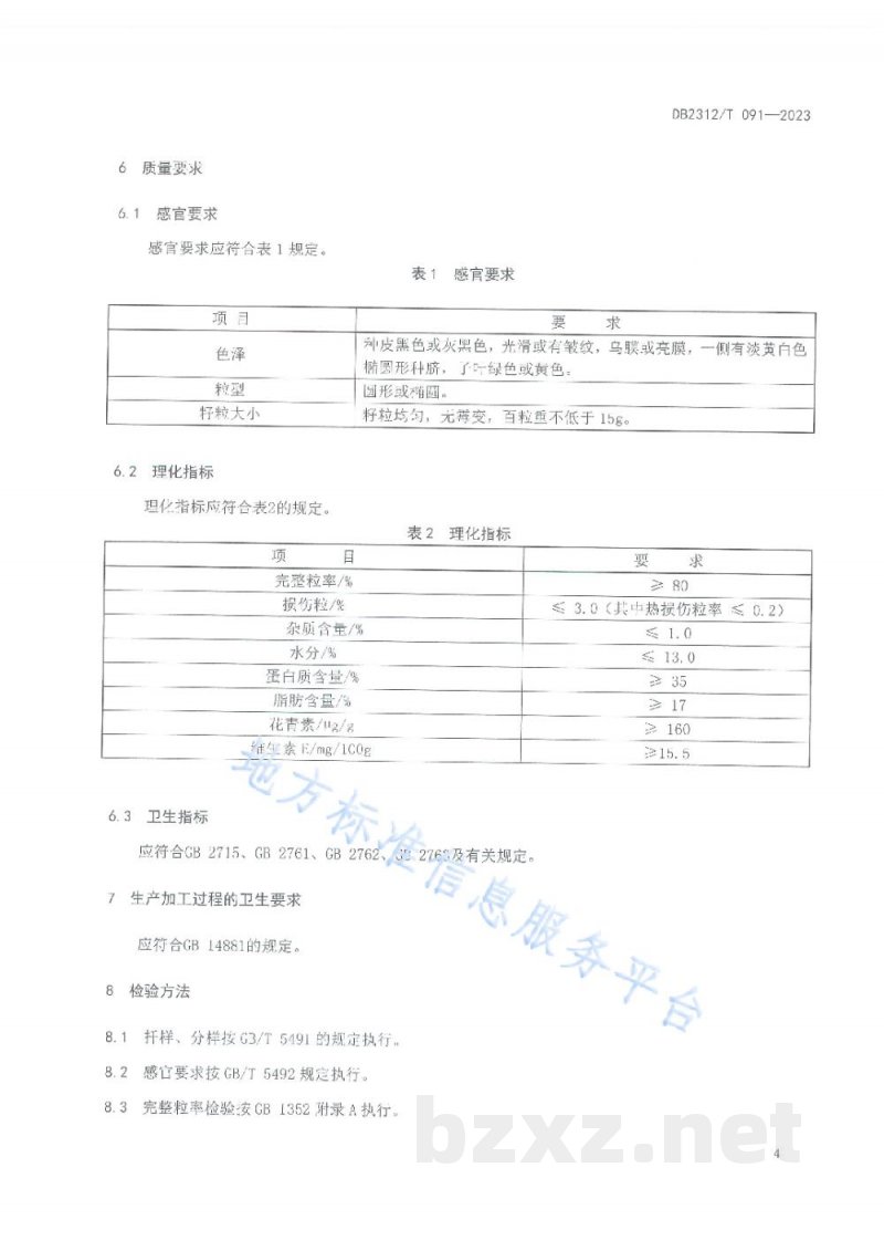 DB2312/T 091-2023地理标志产品 明水黑豆 DB2312/T 091-2023地理标志产品 明水黑豆