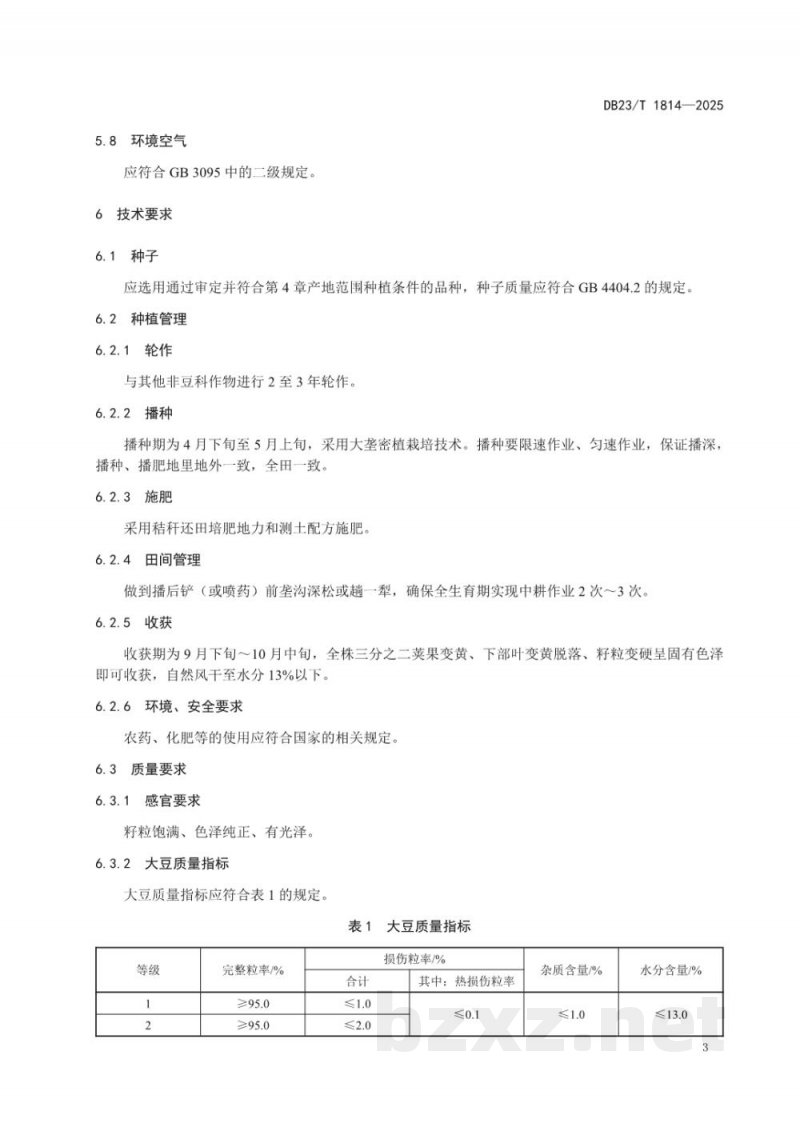 DB23/T 1814-2025地理标志产品 黑龙江大豆(九三垦区) DB23/T 1814-2025地理标志产品 黑龙江大豆(九三垦区)
