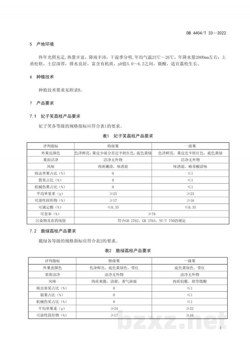 DB4404/T 33-2022地理标志证明商标 斗门荔枝 DB4404/T 33-2022地理标志证明商标 斗门荔枝