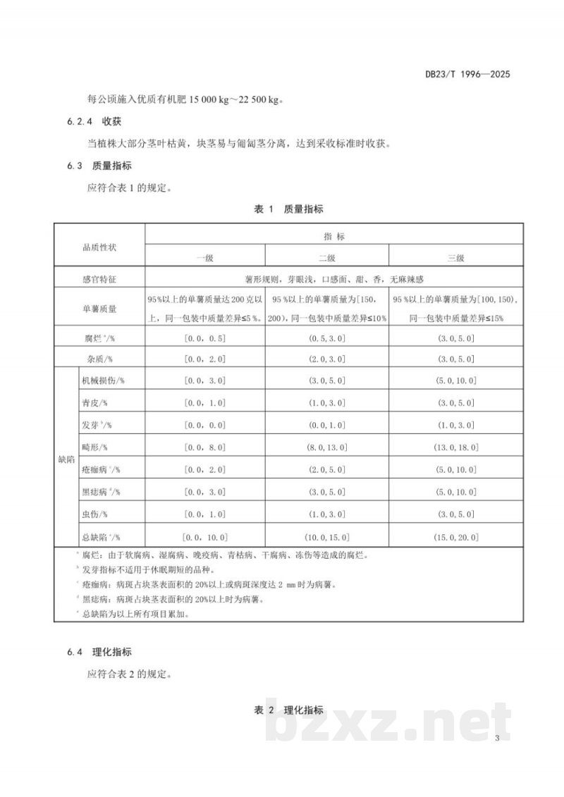 DB23/T 1996-2025地理标志产品 克山马铃薯(克山土豆)