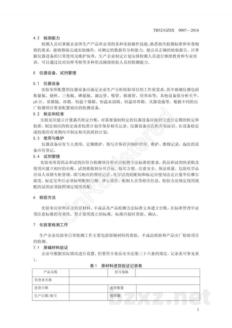 T/GZSX 007-2016辣椒制品生产企业检验基本要求 T/GZSX 007-2016辣椒制品生产企业检验基本要求