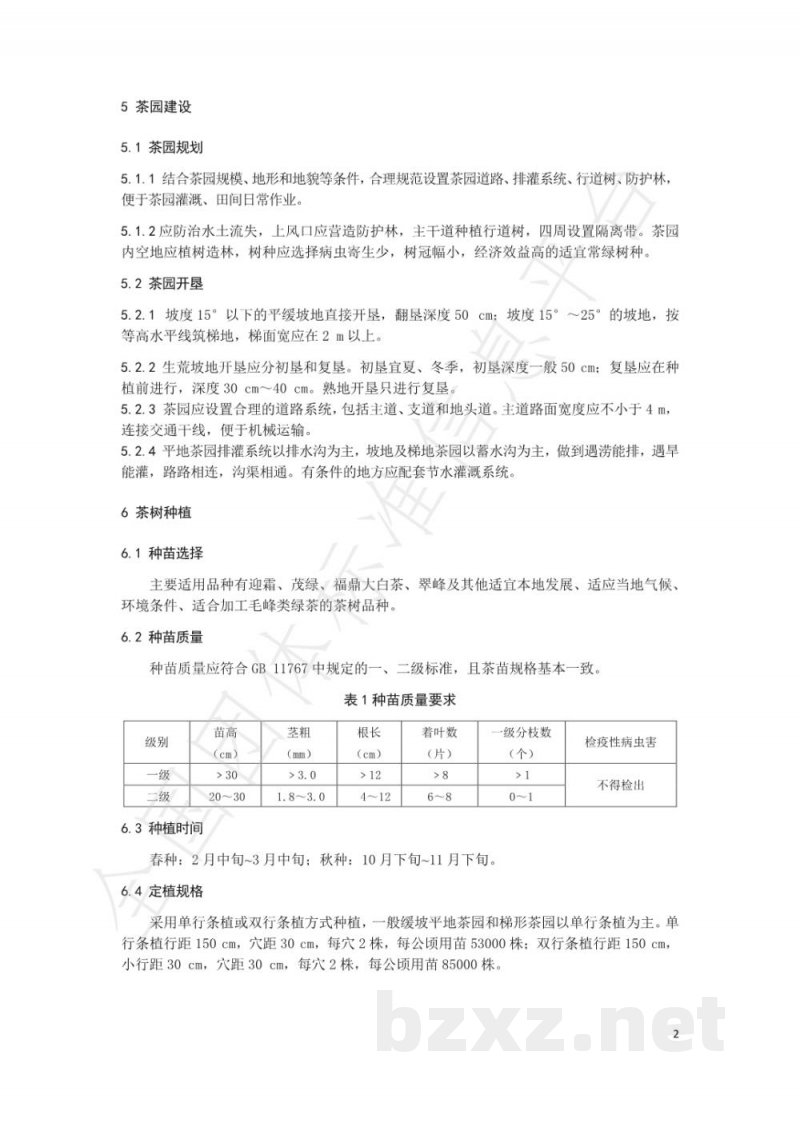 T/ZLX 018-2021绿色食品 毛峰类绿茶生产技术规程