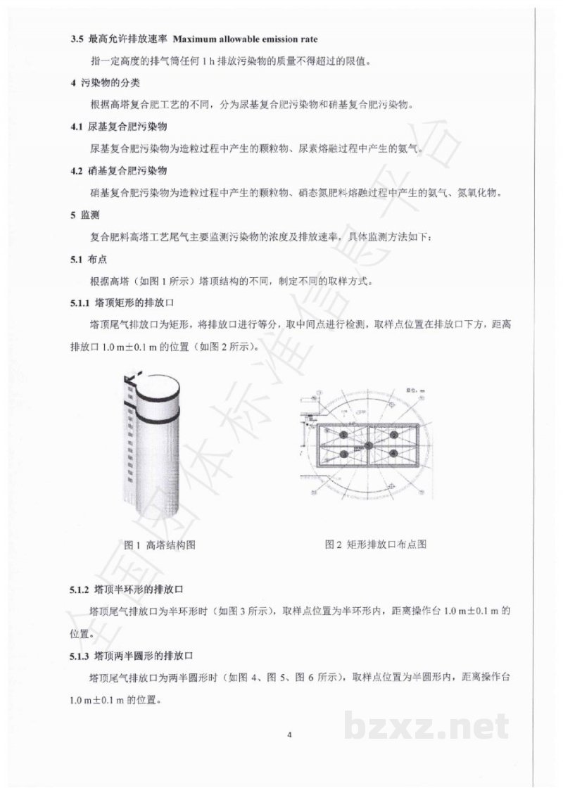 T/CPFIA 0001-2020复合肥料高塔造粒工艺尾气检测技术规范 T/CPFIA 0001-2020复合肥料高塔造粒工艺尾气检测技术规范