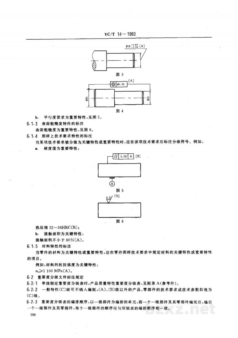 YC/T 14-1993烟草机械 产品质量特性重要度 分级导则 YC/T 14-1993烟草机械 产品质量特性重要度 分级导则