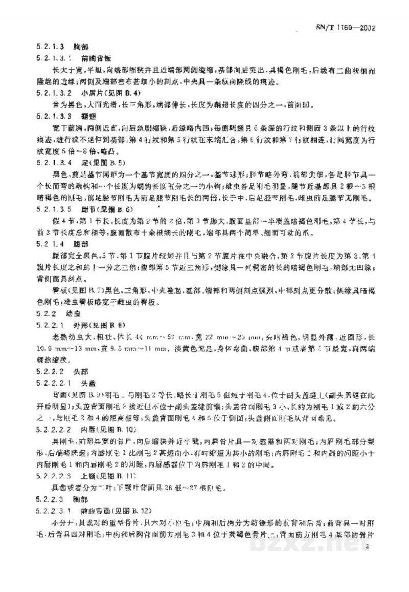 SN/T 1160-2002棕榈象甲检疫鉴定方法 SN/T 1160-2002棕榈象甲检疫鉴定方法