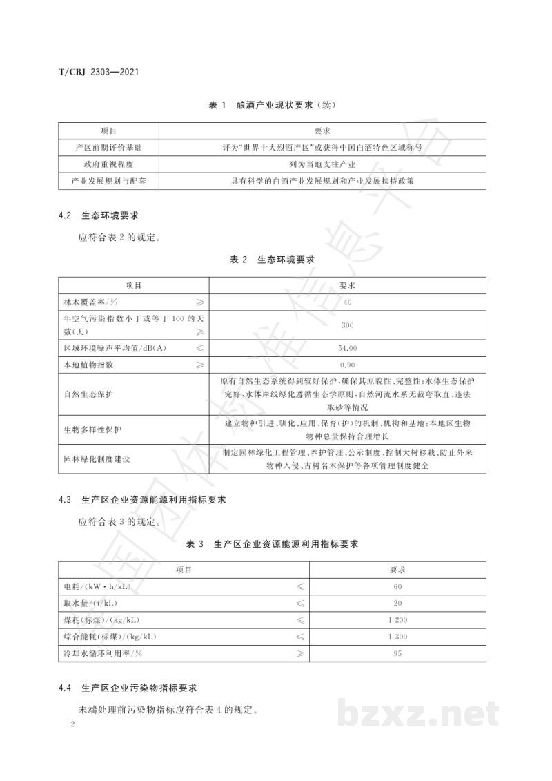 T/CBJ 2303-2021白酒生态产区 T/CBJ 2303-2021白酒生态产区