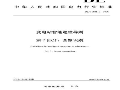 DL/T 2825.7—2025 变电站智能巡检导则 第7部分：图像识别