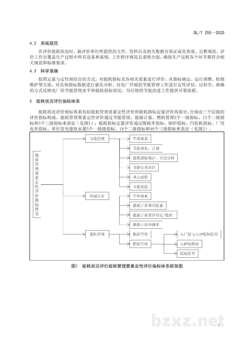 DL/T 255—2025 燃煤电厂能耗状况评价技术规范 DL/T 255—2025 燃煤电厂能耗状况评价技术规范