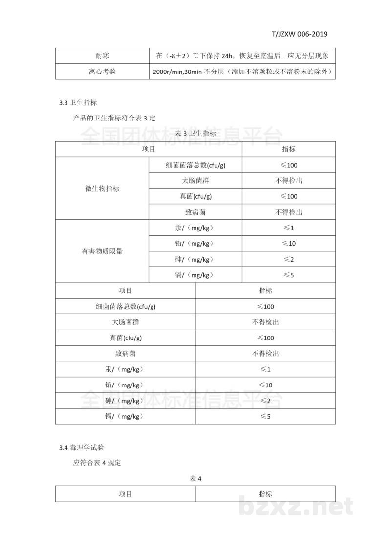 T/JZXW 006-2019茉莉花纯露 T/JZXW 006-2019茉莉花纯露