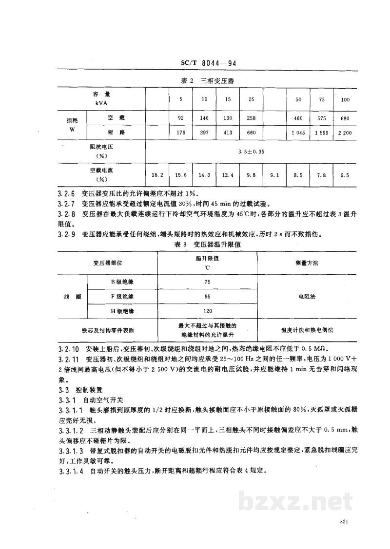 SC/T 8044-1994渔船电气设备修理技术要求 SC/T 8044-1994渔船电气设备修理技术要求