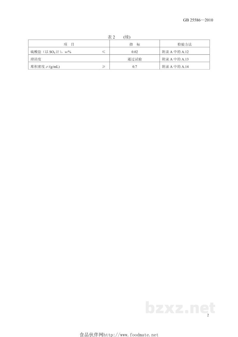 GB 25586-2010食品安全国家标准 食品添加剂 碳酸氢三钠(倍半碳酸钠) GB 25586-2010食品安全国家标准 食品添加剂 碳酸氢三钠(倍半碳酸钠)