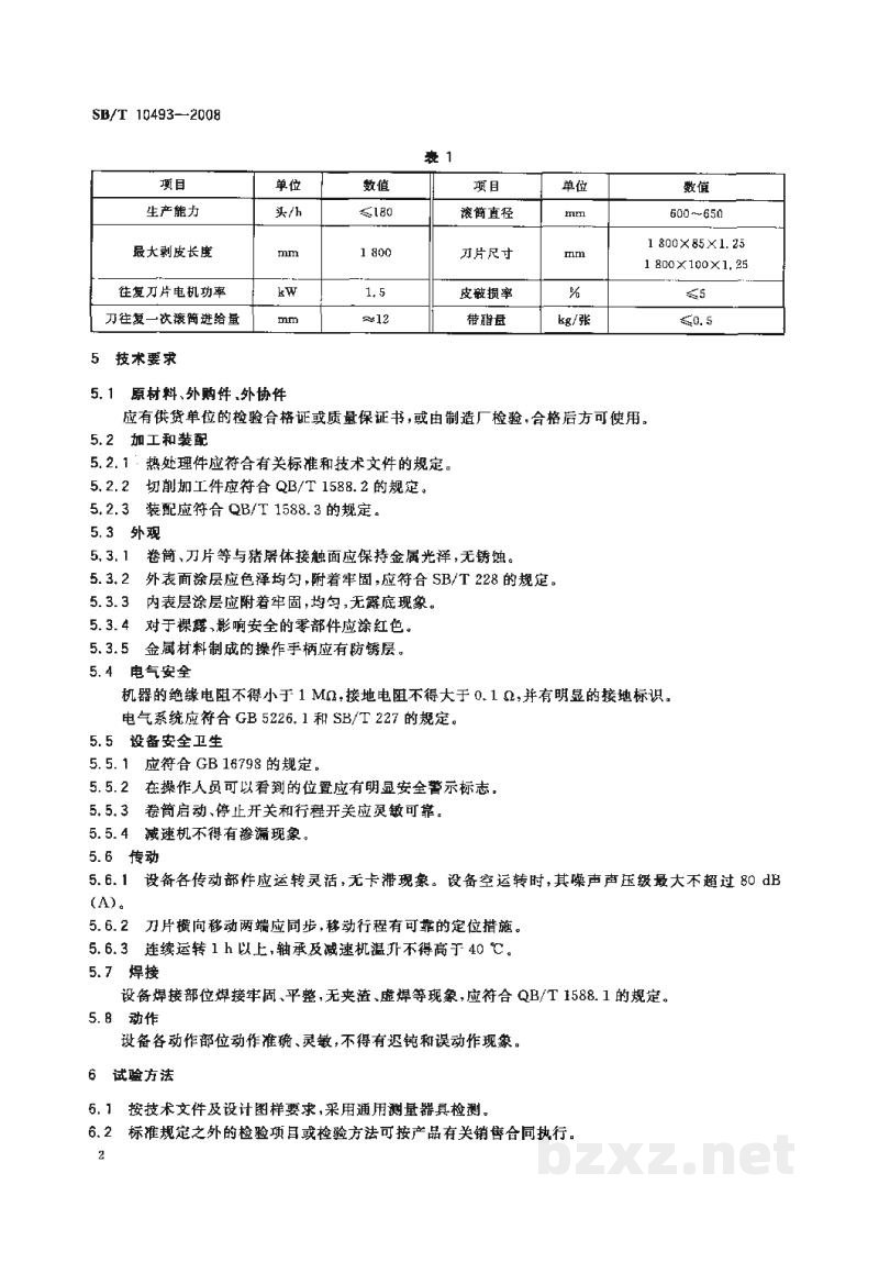 SB/T 10571-2010病害畜禽及其产品焚烧设备 SB/T 10571-2010病害畜禽及其产品焚烧设备