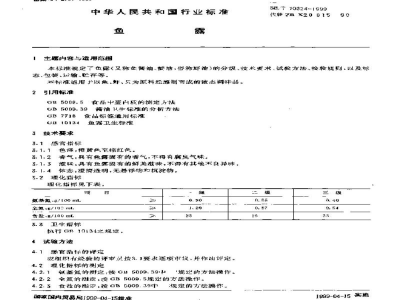 SB/T 10324-1999鱼露