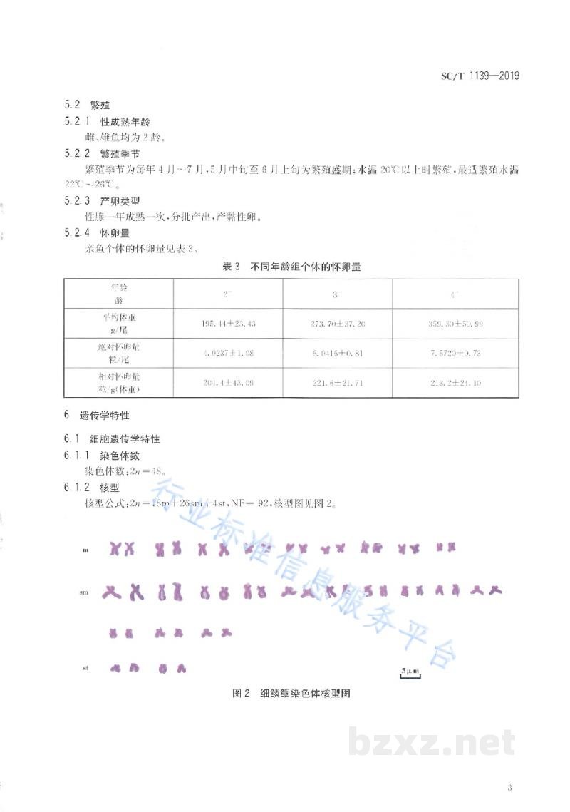 SC/T 1139-2019细鳞鲴 SC/T 1139-2019细鳞鲴